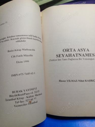ORTA ASYA SEYAHATNAMESİ