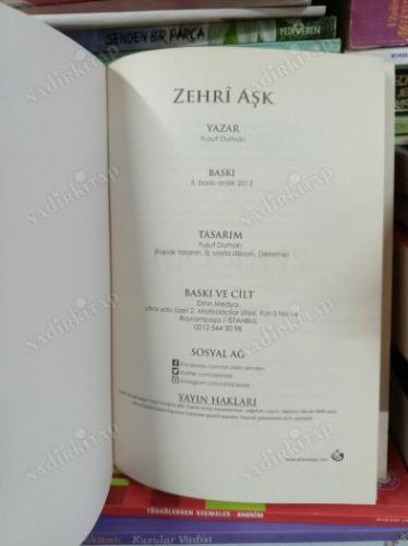 ZEHR-İ AŞK ( BİYOGRAFİK ROMAN )