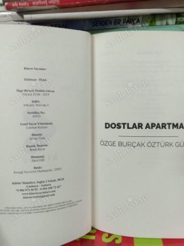 Dostlar Apartmanı (İmzalı-İthaflı)