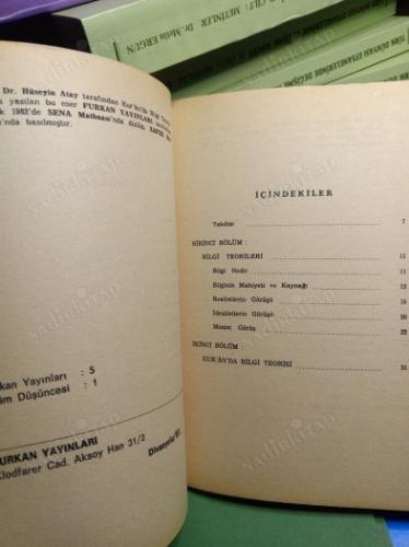 KUR'AN'DA BİLGİ TEORİSİ
