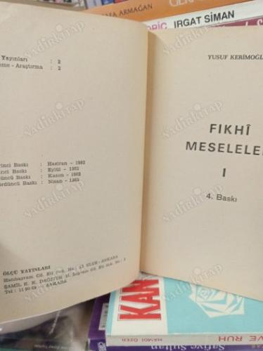 FIKHİ MESELELER 1