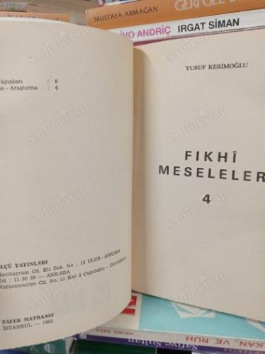 FIKHİ MESELELER 4