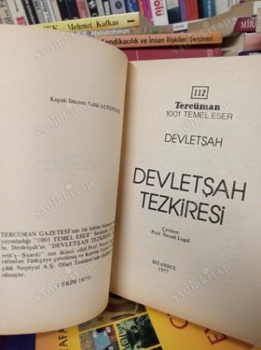 Devletşah Tezkiresi 2. cilt