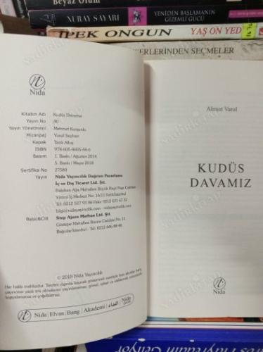 KUDÜS DAVAMIZ
