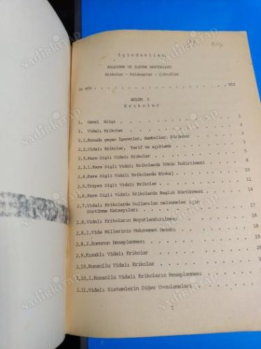 Kaldırma ve İletme Makinaları Krikolar Palangalar Çıkrıklar