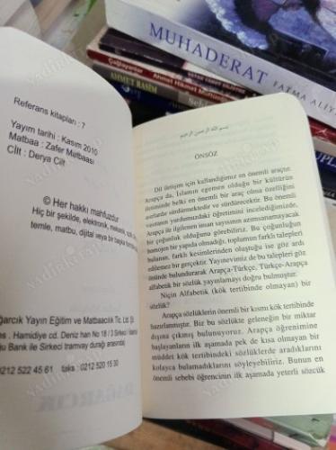 ARAPÇA-TÜRKÇE (ALFABETİK) OKUL SÖZLÜĞÜ