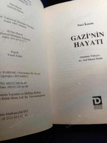 GAZİNİN HAYATI 1881-1938
