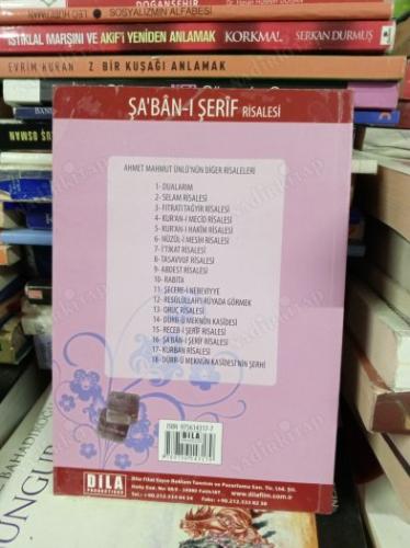 ŞA'BAN-I ŞERİF RİSALESİ