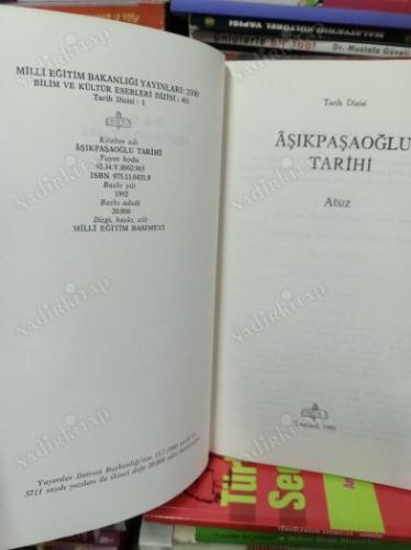 AŞIK PAŞAOĞLU TARİHİ