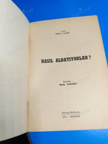 NASIL ALDATIYORLAR