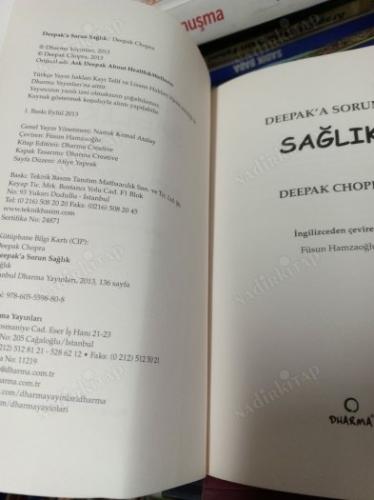 DEEPAK'A SORUN SAĞLIK