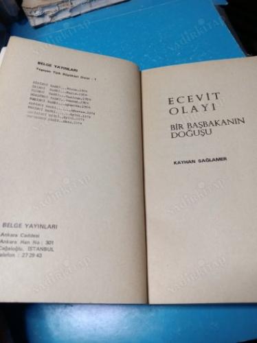 ECEVİT OLAYI, BİR BAŞBAKANIN DOĞUŞU 1
