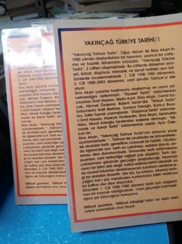 YAKINÇAĞ TÜRKİYE TARİHİ ''1908 / 1980 - 1980 / 2003'' ( 2 CİLT TAKIM )