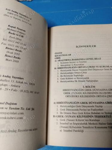 YUNANİSTAN VE ORTODOKS KİLİSESİ