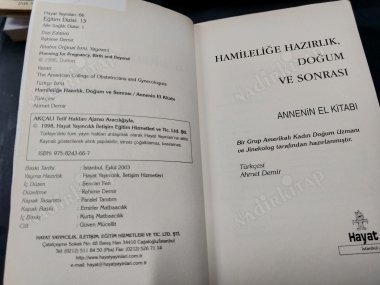 Hamileliğe Hazırlık Doğum Ve Sonrası-Annenin El Kitabı