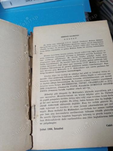 Su Makinaları Dersleri