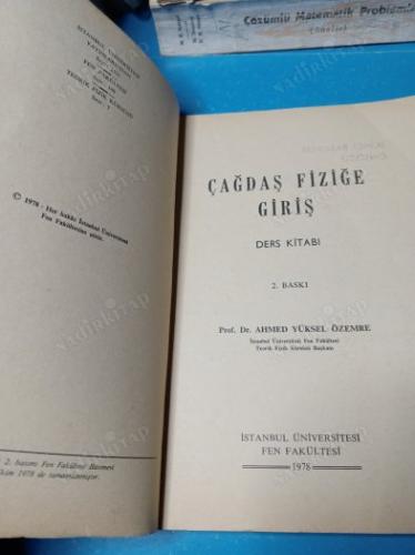 Çağdaş Fiziğe Giriş Ders Kitabı