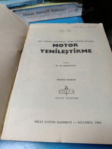 MOTOR YENİLEŞTİRME (ORTA DERECELİ ENDÜSTRİYEL TEKNİK ÖĞRETİM OKULLARI İÇİN)