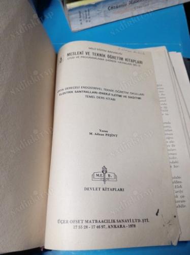 ORTA DERECELİ ENDÜSTRİYEL TEKNİK ÖĞRETİM OKULLARI - ELEKTRİK SANTRALLARI ENERJİ İLETİMİ VE DAĞITIMI
