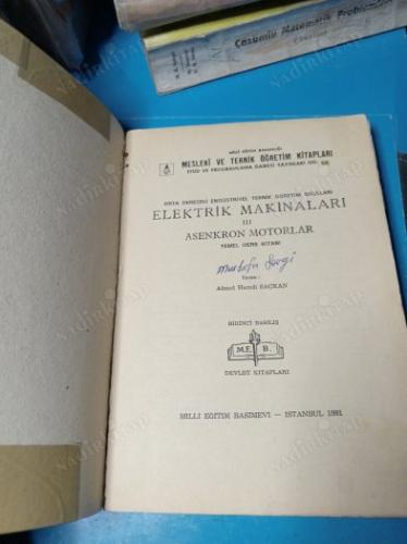 ELEKTRİK MAKİNALARI 3 - ASENKRON MOTORLAR