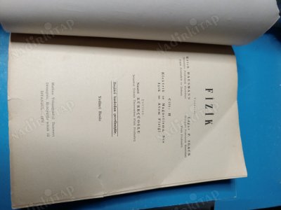 FİZİK CİLT II ELEKTRİK VE OPTİK (ELEKTRİK VE MAĞNETİZMA, SES IŞIK VE ATOM FİZİĞİ)
