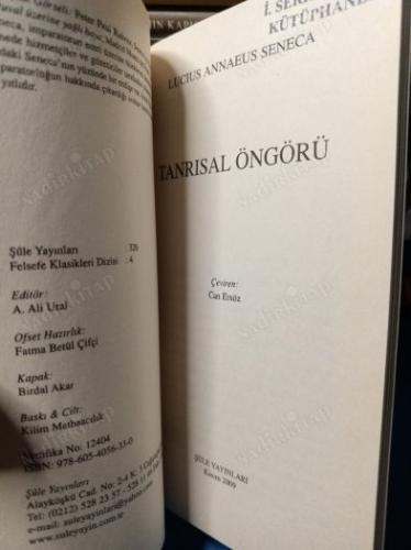 Tanrısal Öngörü / De Providentia