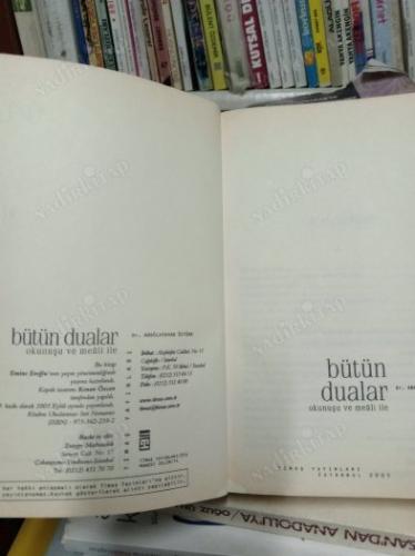 BÜTÜN DUALAR - OKUNUŞU VE MEALİ İLE