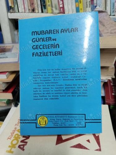Mübarek Aylar Günler ve Gecelerin Faziletleri
