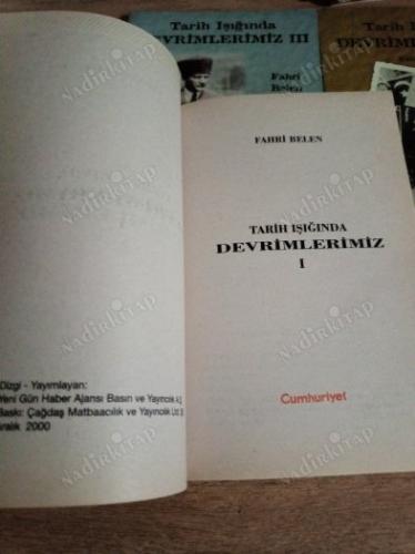 TARİH IŞIĞINDA DEVRİMLERİMİZ (3 CİLT TAKIM)