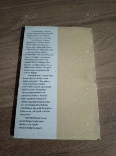 KURTULUŞ SAVAŞI YILLARINDA TÜRKİYE-SOVYETLER BİRLİĞİ İLİŞKİLERİ
