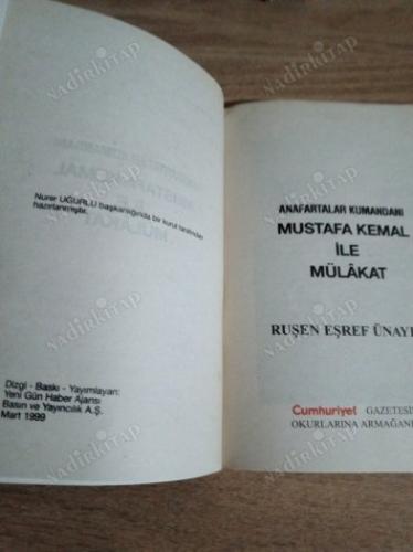ANAFARTALAR KUMANDANI MUSTAFA KEMAL İLE MÜLAKAT