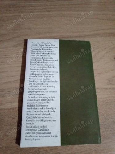 ANAFARTALAR KUMANDANI MUSTAFA KEMAL İLE MÜLAKAT
