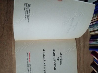 Atatürk ve Harf Devrimi