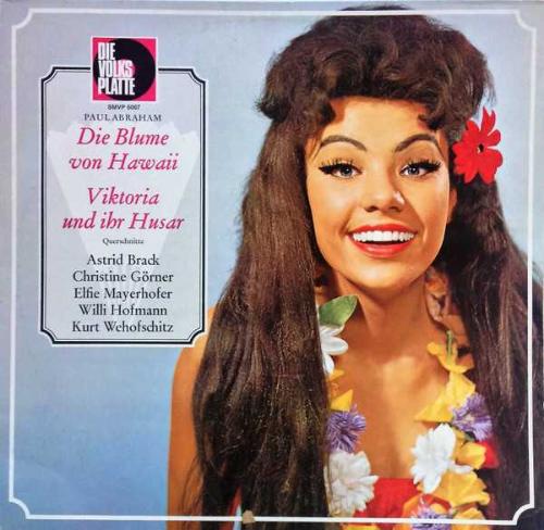 KLASİK MÜZİK OPERA 33 LÜK PLAK - Die Blume Von Hawaii ∙ Viktoria Und Ihr Husar (Querschnitte)