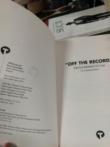 OFF THE RECORD - YAVUZ DONAT KİTABI - SÖYLEŞİ: ŞEBNEM BURSALI
