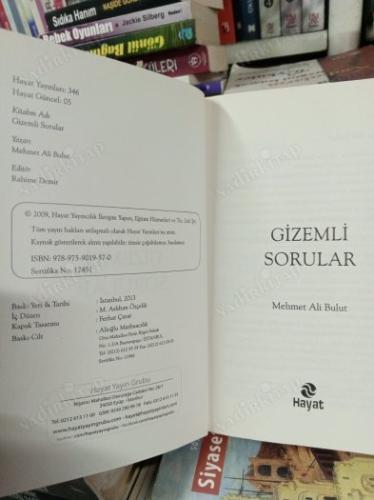 GİZEMLİ SORULAR
