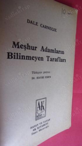 MEŞHUR ADAMLARIN BİLİNMEYEN TARAFLARI