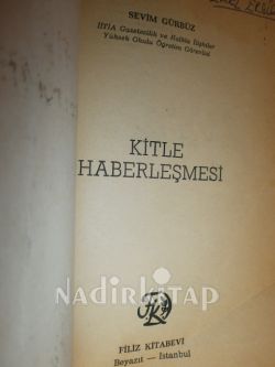 KİTLE HABERLEŞMESİ