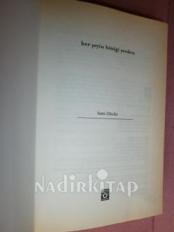 HER ŞEYİN BİTTİĞİ YERDEN