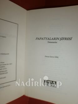 PAPATYALARIN ŞİFRESİ DENEMELER** BİRİNCİ BASIM**