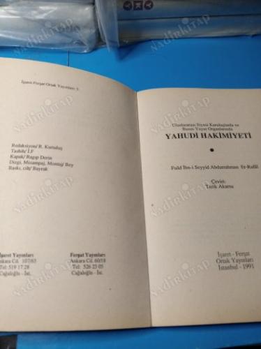 ULUSLARARASI KURULUŞLARDA VE BASIN YAYIN ORGANLARINDA YAHUDİ HAKİMİYETİ
