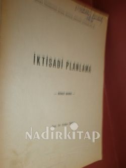 İKTİSADİ PLANLAMA ** İKİNCİ BASIM**