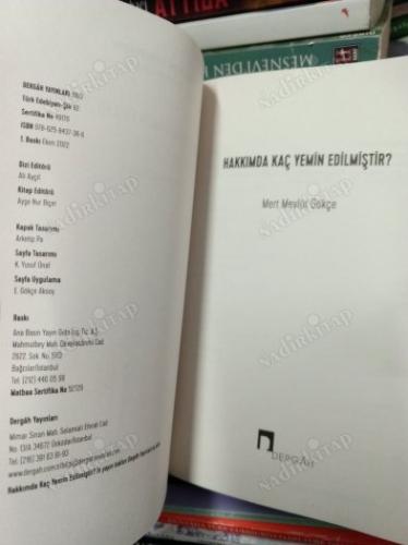 Hakkımda Kaç Yemin Edilmiştir?
