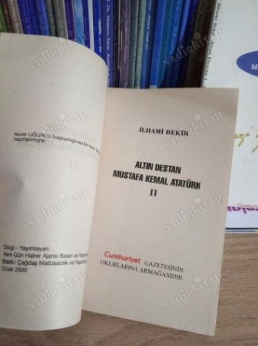 Altın Destan Mustafa Kemal Atatürk 2 Cilt Takım