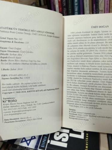 Atatürk'ün Terörle Mücadele Yöntemi; Pontusçu Rum Çeteler Örneği
