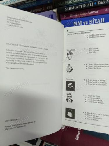 Linguaphone English Course Written Exercies