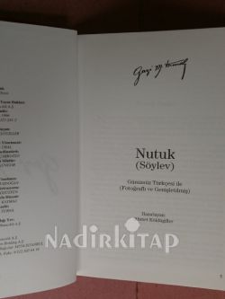 NUTUK-GÜNÜMÜZ TÜRKÇESİ'YLE, RESİMLİ BÜYÜK SÖYLEV
