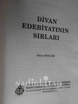 DİVAN EDEBİYATININ SIRLARI