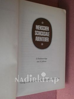 MENSCHEN SCHICKSALE ABENTEUER