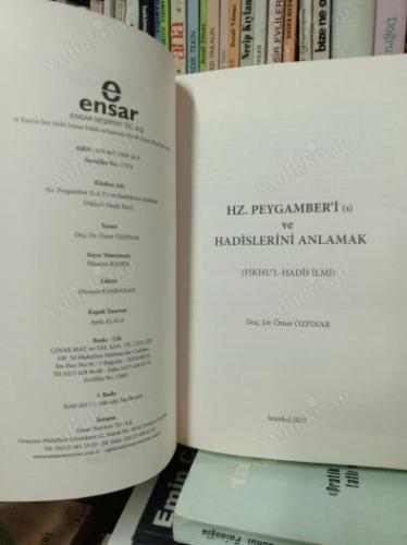 Hz. Peygamberi Ve Hadislerini Anlamak (Fıkhul Hadis İlmi)